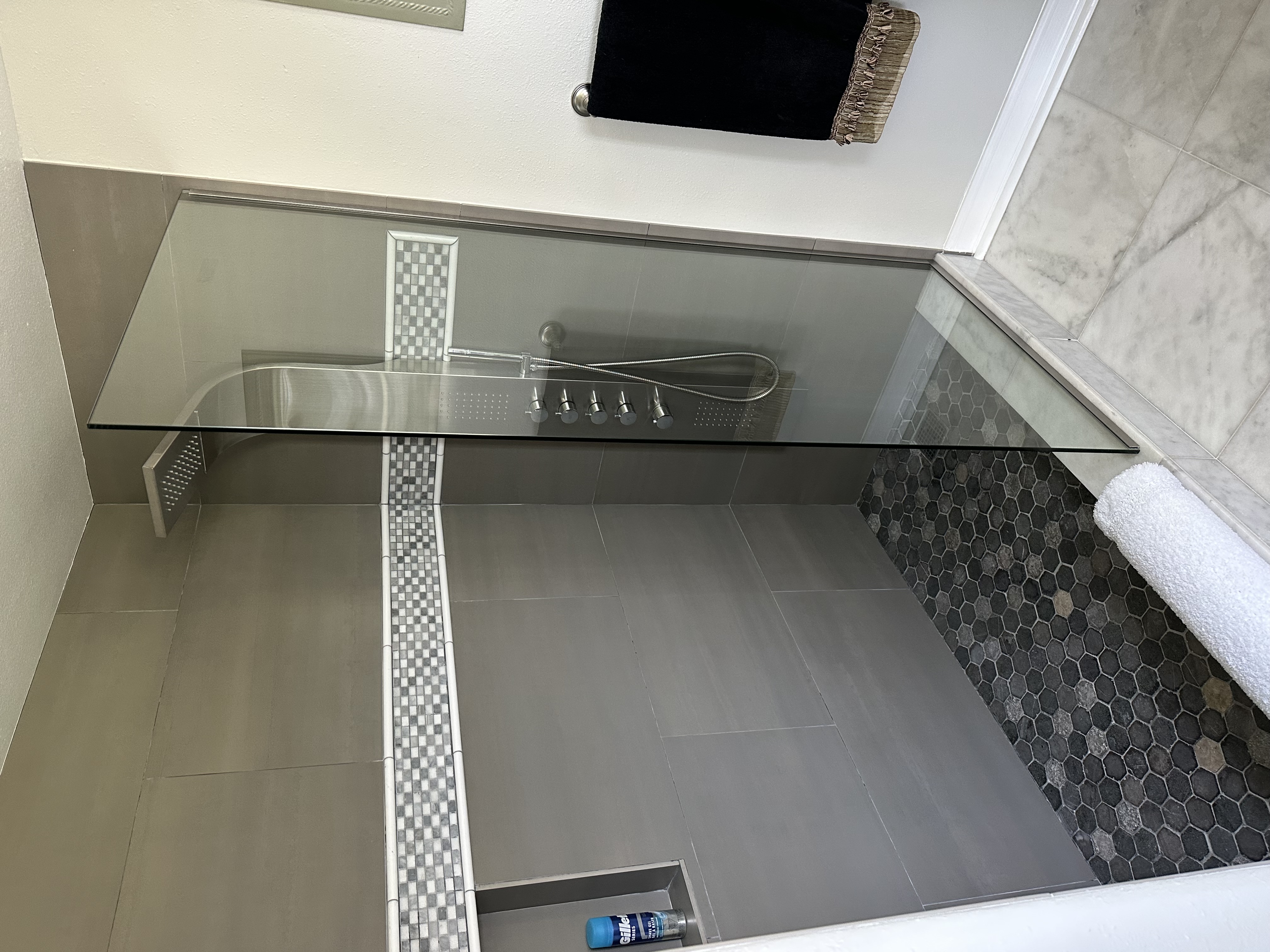 Luxurious bathroom remodel after completion